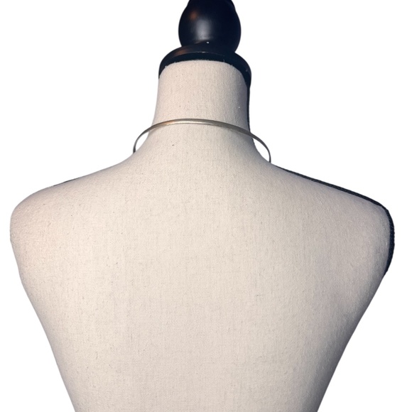 Vintage Bali Artisan Sterling Silver Collar Choker Necklace Signed Sarda 925 - Picture 3 of 7